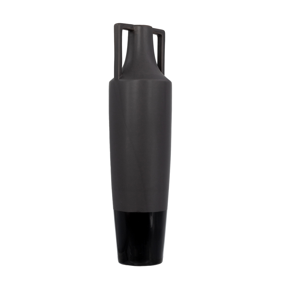 AIMA ΒΑΖΟ 14x14x49 ΚΕΡΑΜΙΚΟ ΑΝΘΡΑΚΙ ΜΑΤ SILVER GUN