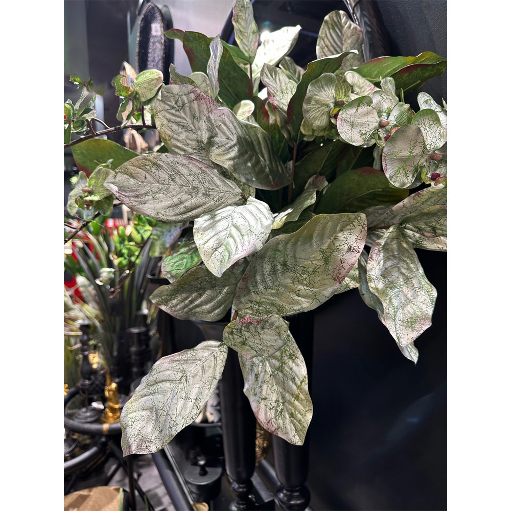 MAGNOLIA LEAVES ΚΛΑΔΙ ΤΕΧΝΗΤΟ 78 ΥΦΑΣΜΑ ΠΡΑΣΙΝΟ PVC