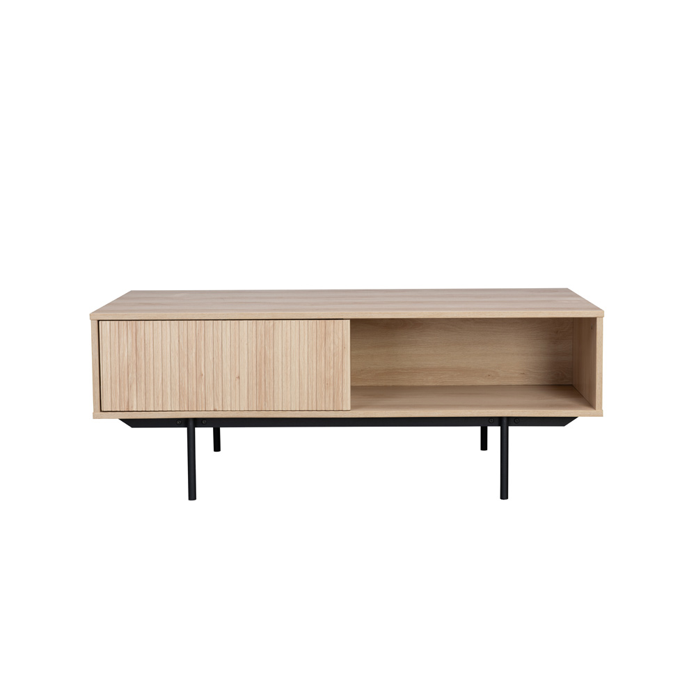 RIGOTE COFFEE TABLE 1ΣΥΡΤΑΡΙ SONOMA ΜΑΥΡΟ 120x59x45cm