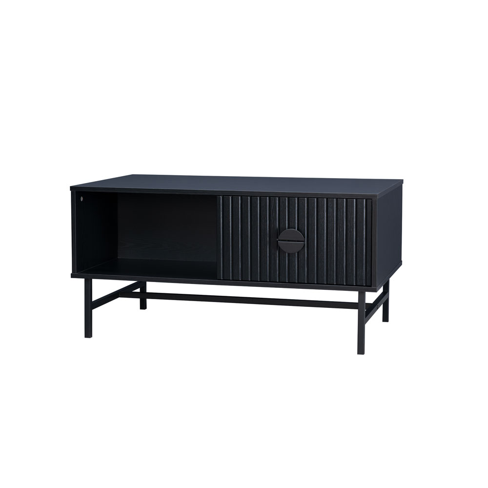 KIMONO COFFEE TABLE 1ΣΥΡΤΑΡΙ ΜΑΥΡΟ 100x59x50.2cm