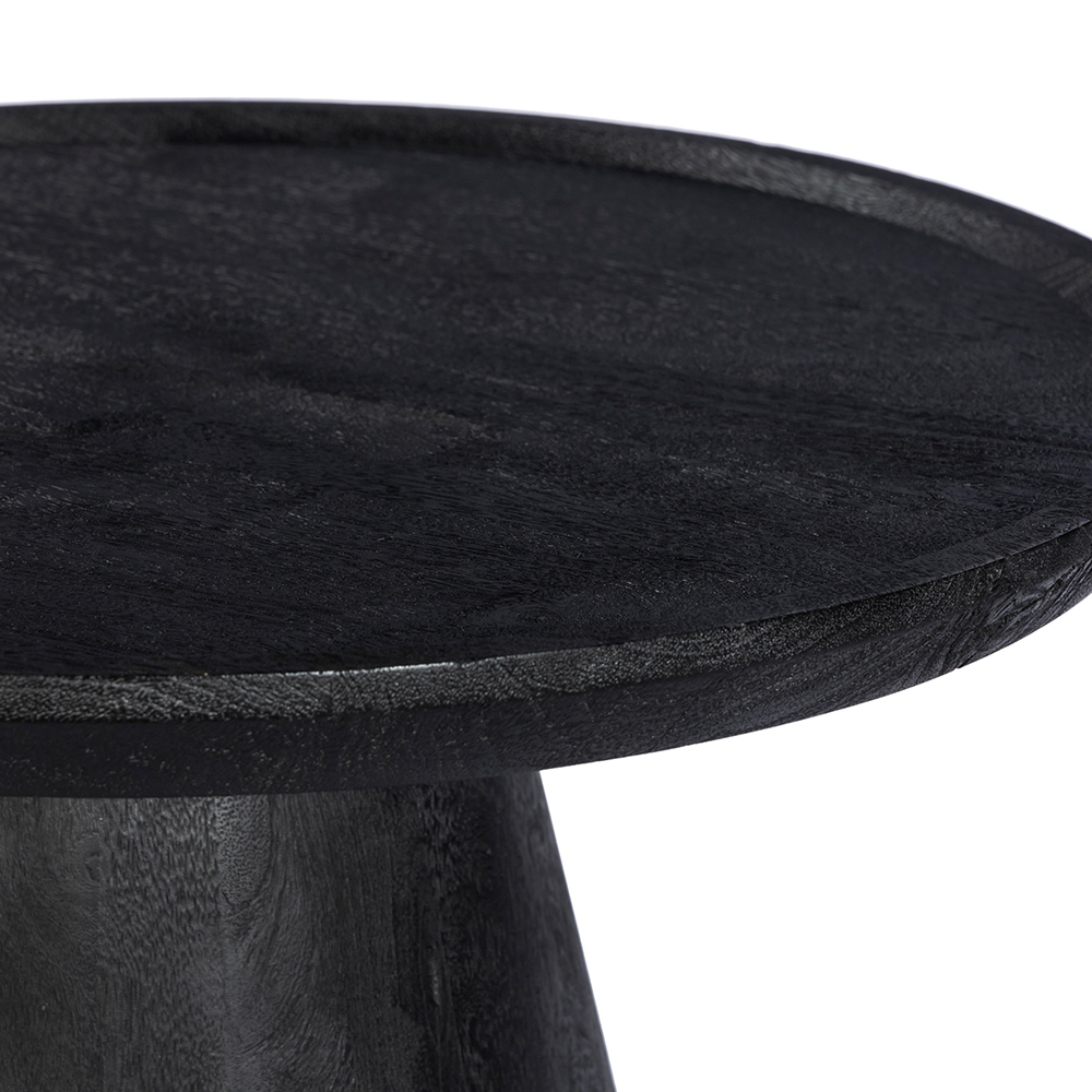 SOHO COFFEE TABLE ΜΑΥΡΟ 65x65x45cm