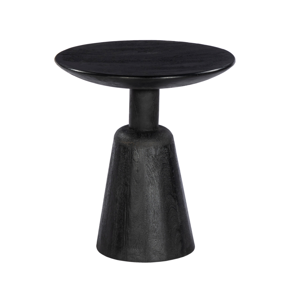JAMBI SIDE TABLE ΜΑΥΡΟ 45x45x50