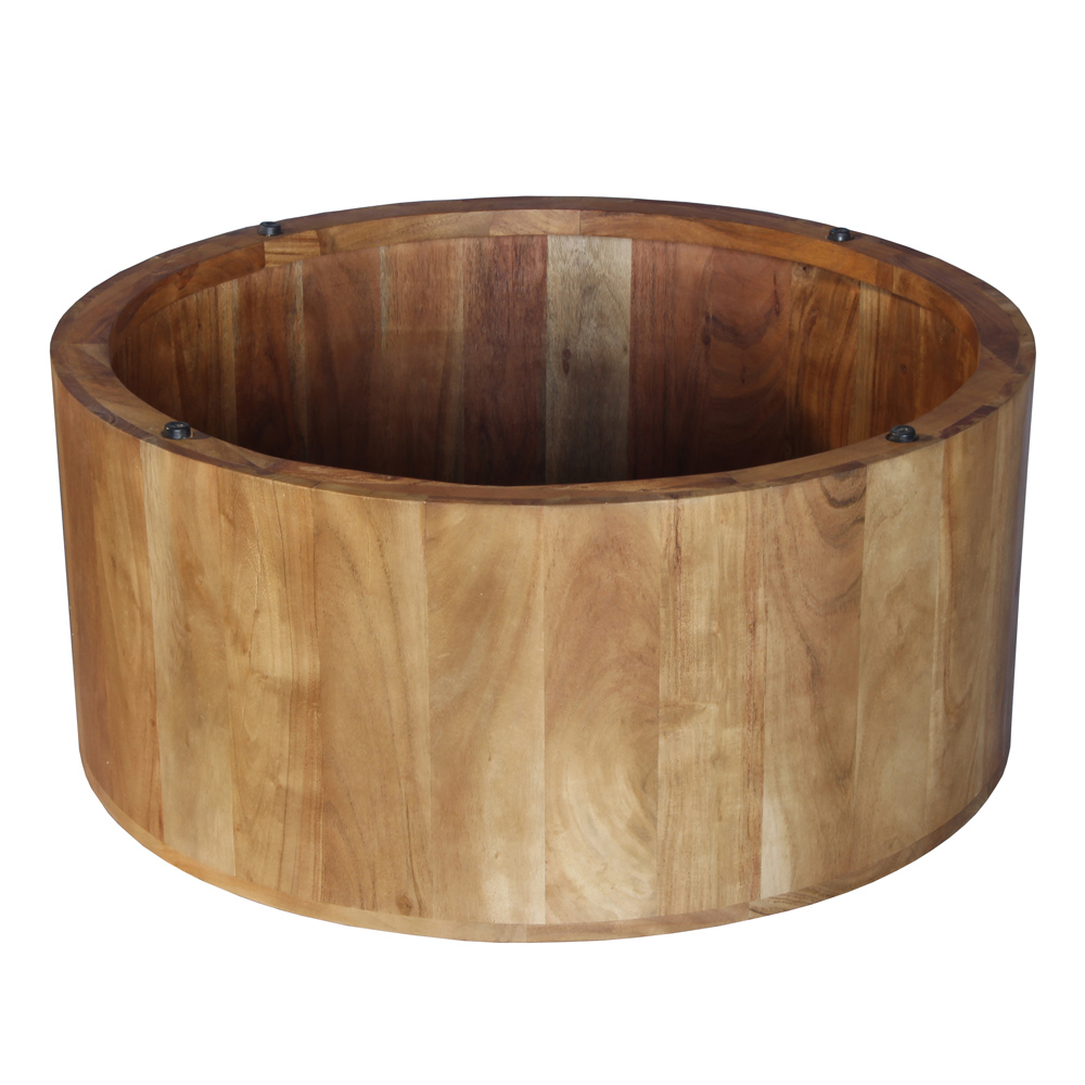 TULUM COFFEE TABLE ΚΑΡΥΔΙ 80x80x35