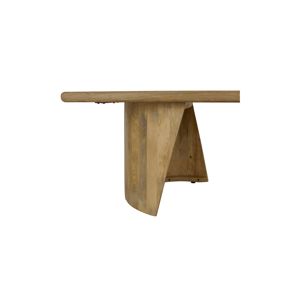 SPIRAL COFFEE TABLE ΦΥΣΙΚΟ 130x70x45
