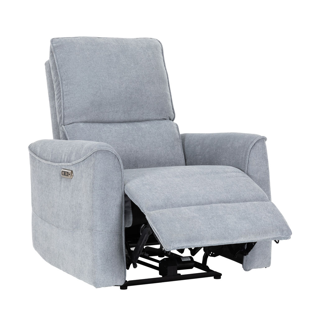 TIME OUT ΠΟΛΥΘΡΟΝΑ RECLINER ΓΚΡΙ ΑΝΟΙΧΤΟ 81.5×90.5×104