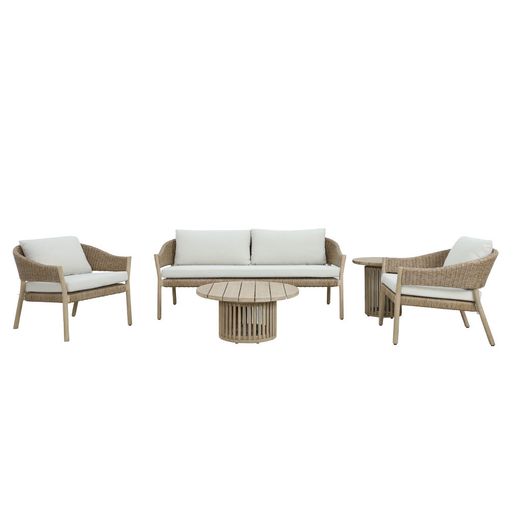 SUMATRA COFFEE TABLE ΦΥΣΙΚΟ 80x80x38cm