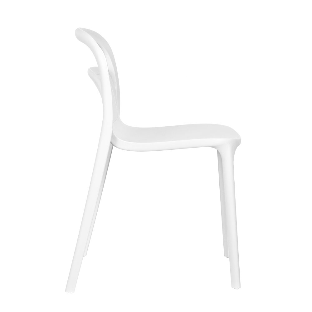 SMITH ΚΑΡΕΚΛΑ ΛΕΥΚΟ 53x41x80cm