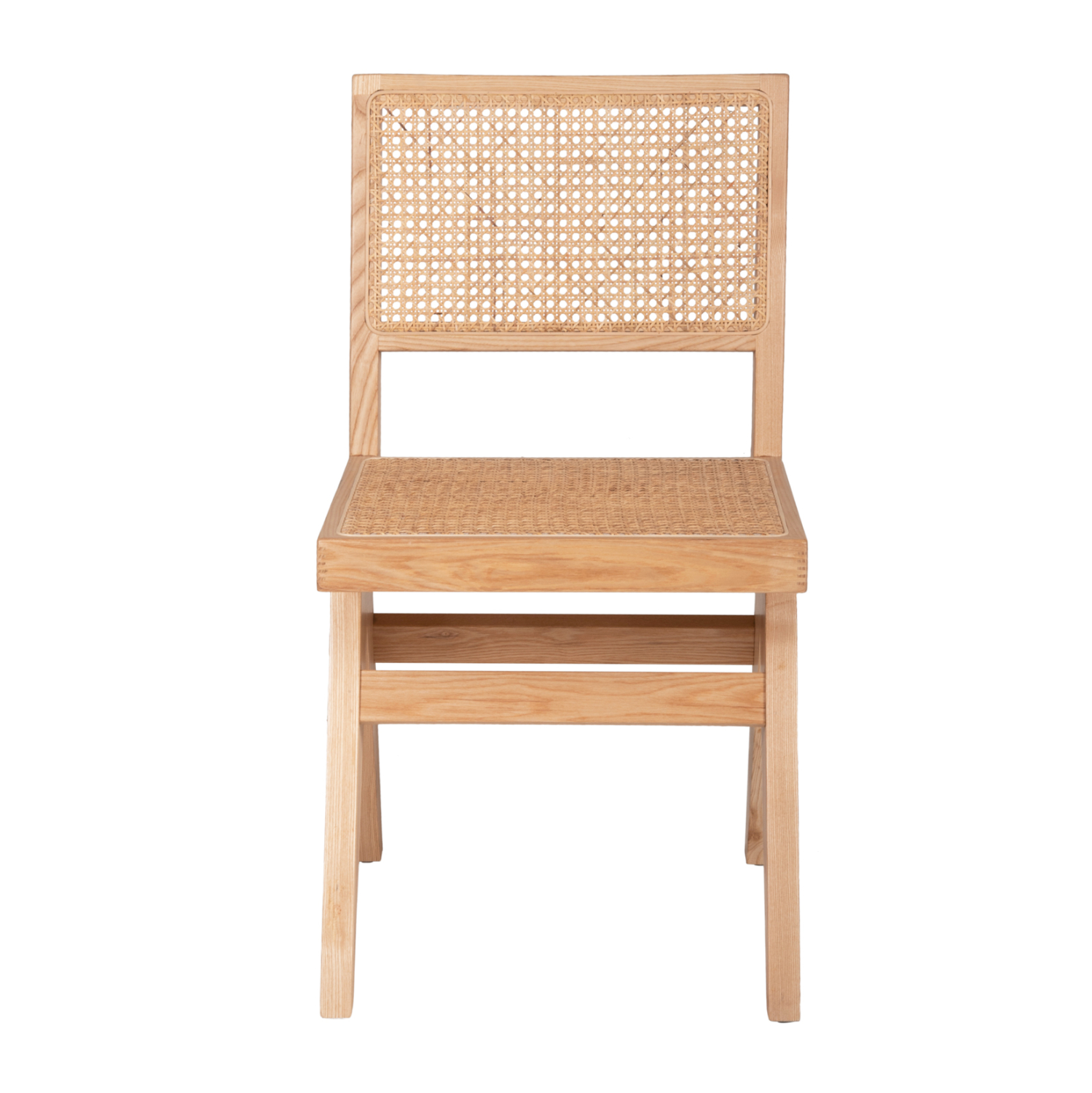 ΚΑΡΕΚΛΑ FREDRIK HM9873 ΞΥΛΟ ΦΡΑΞΙΝΟΥ ΚΑΙ RATTAN ΣΕ ΦΥΣΙΚΟ ΧΡΩΜΑ 45×55,5x83Yεκ.