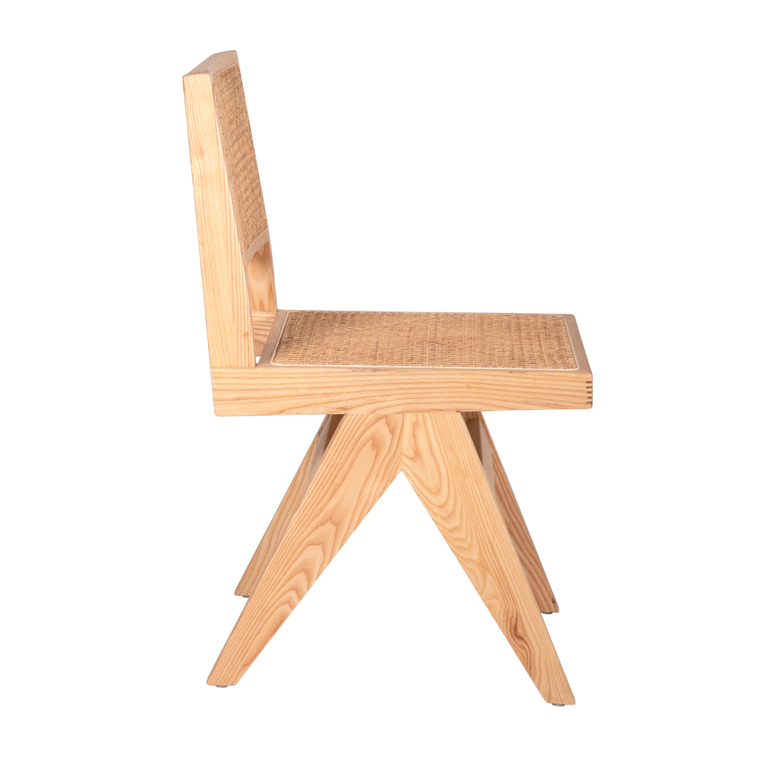 ΚΑΡΕΚΛΑ FREDRIK HM9873 ΞΥΛΟ ΦΡΑΞΙΝΟΥ ΚΑΙ RATTAN ΣΕ ΦΥΣΙΚΟ ΧΡΩΜΑ 45×55,5x83Yεκ.