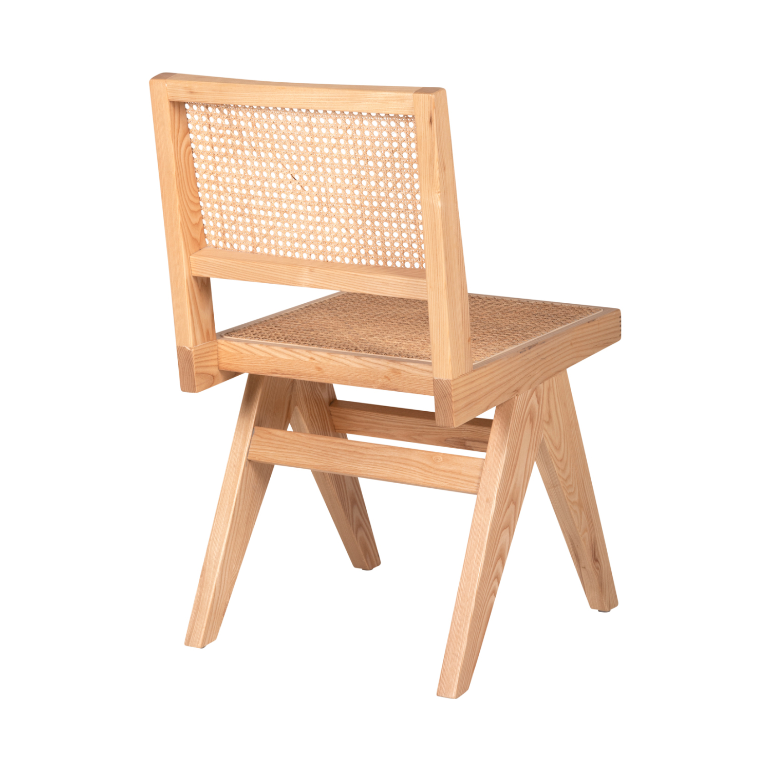 ΚΑΡΕΚΛΑ FREDRIK HM9873 ΞΥΛΟ ΦΡΑΞΙΝΟΥ ΚΑΙ RATTAN ΣΕ ΦΥΣΙΚΟ ΧΡΩΜΑ 45×55,5x83Yεκ.