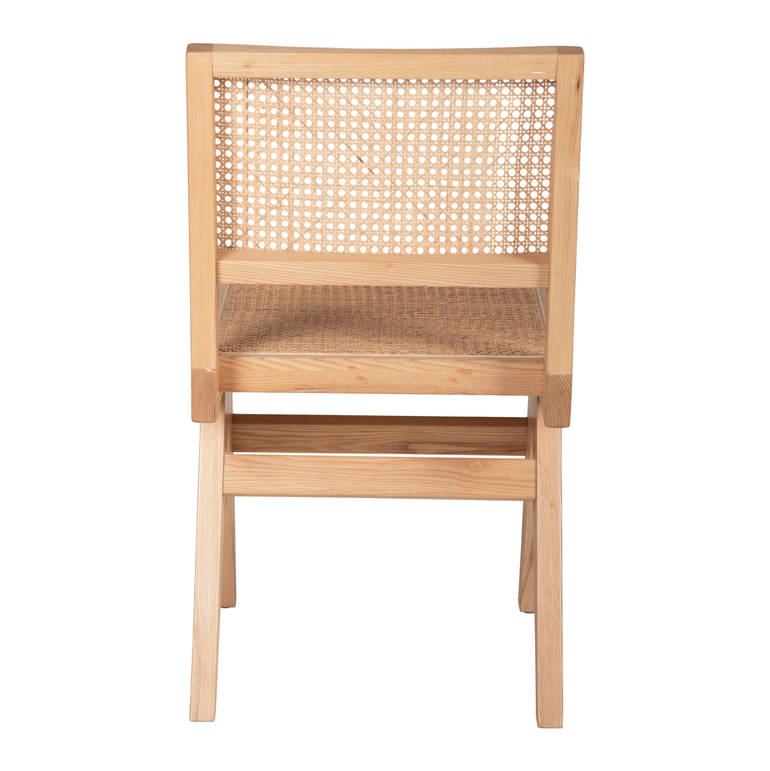 ΚΑΡΕΚΛΑ FREDRIK HM9873 ΞΥΛΟ ΦΡΑΞΙΝΟΥ ΚΑΙ RATTAN ΣΕ ΦΥΣΙΚΟ ΧΡΩΜΑ 45×55,5x83Yεκ.