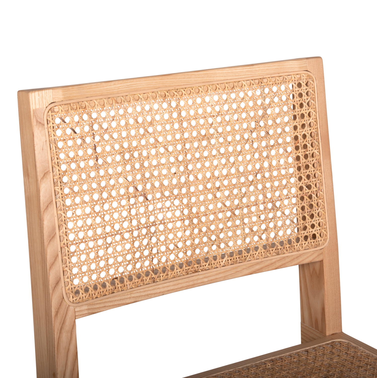 ΚΑΡΕΚΛΑ FREDRIK HM9873 ΞΥΛΟ ΦΡΑΞΙΝΟΥ ΚΑΙ RATTAN ΣΕ ΦΥΣΙΚΟ ΧΡΩΜΑ 45×55,5x83Yεκ.