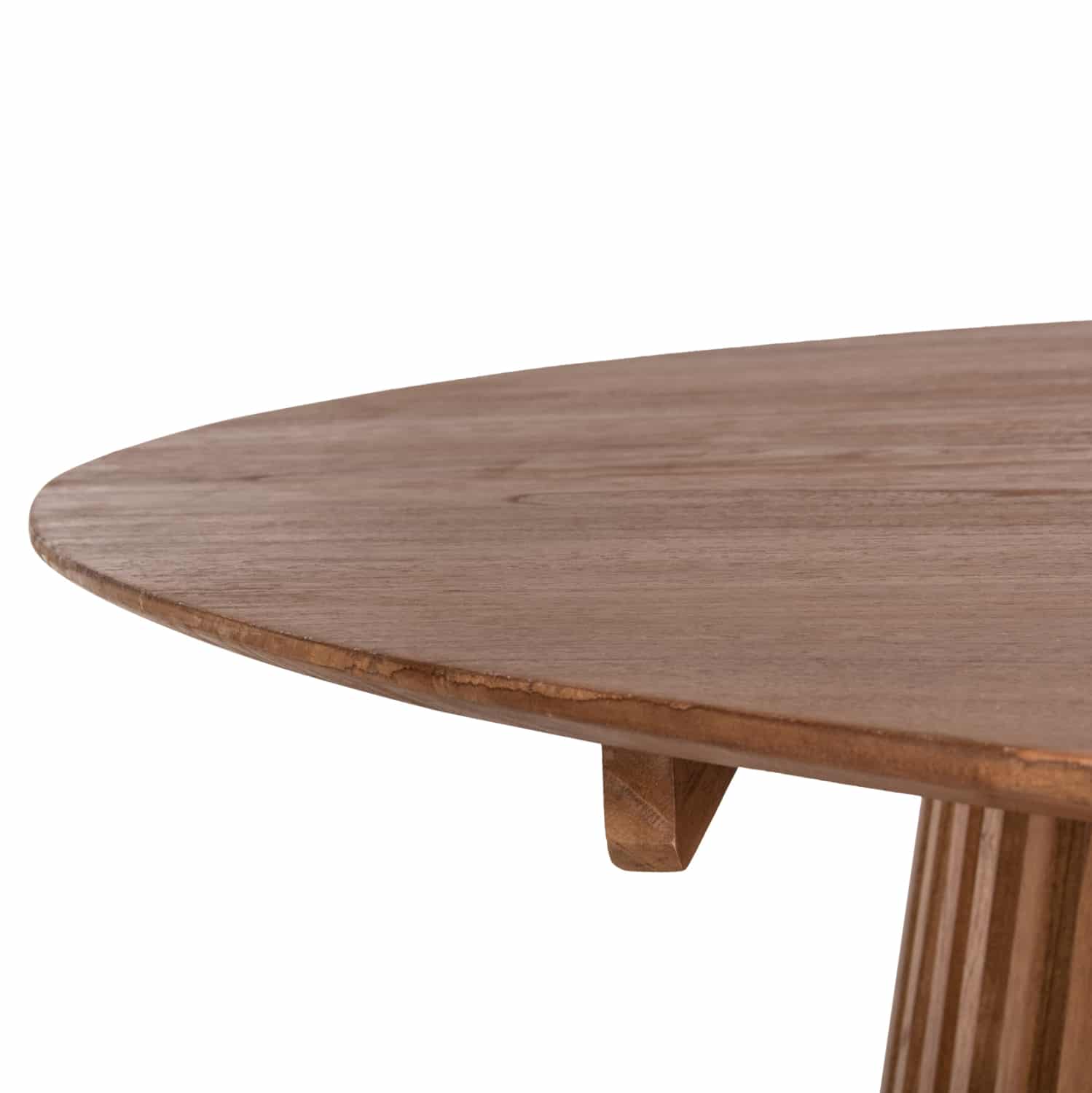 ΤΡΑΠΕΖΙ ΤΡΑΠΕΖΑΡΙΑΣ FRANTZ HM9457.11 ΜΑΣΙΦ MINDI ΞΥΛΟ ΣΕ ΦΥΣΙΚΟ Φ150×75Υεκ.