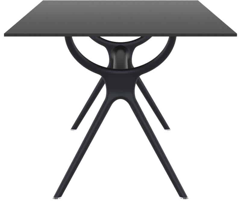 AIR ΤΡΑΠΕΖΙ 180Χ90Χ74εκ. BLACK LAMINATE 12mm