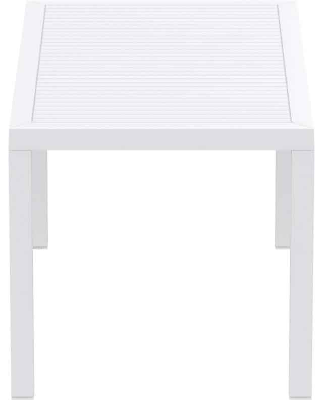 ARES ΤΡΑΠΕΖΙ 140Χ80Χ75εκ. WHITE ΠΟΛ/ΝΙΟΥ