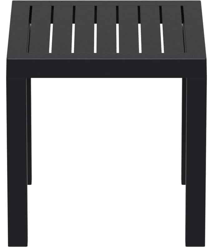 OCEAN BLACK ΤΡΑΠΕΖΙ 45Χ45Χ45εκ. ΠΟΛ/ΝΙΟΥ