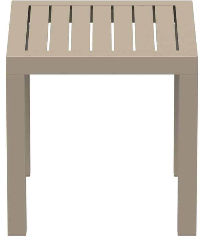 OCEAN TAUPE ΤΡΑΠΕΖΙ 45Χ45Χ45εκ. ΠΟΛ/ΝΙΟΥ