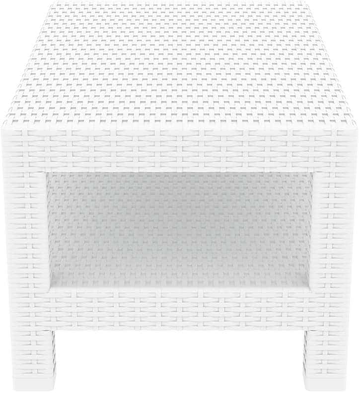 MONACO WHITE ΤΡΑΠΕΖΙ 92Χ57Χ45εκ. ΠΟΛ/ΝΙΟΥ