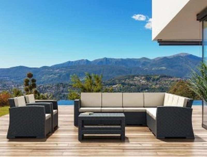 MONACO DARK GREY ΓΩΝΙΑ ΜΕ ΜΑΞΙΛΑΡΙ ΠΟΛ/ΝΙΟΥ