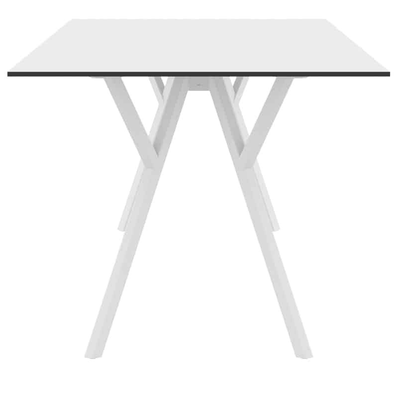 MAX ΤΡΑΠΕΖΙ 140X80Χ74εκ. WHITE LAMINATE 12mm