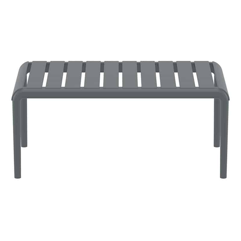 PARIS DARK GREY ΤΡΑΠΕΖΙ 90X50X40εκ. ΠΟΛ/ΝΙΟΥ