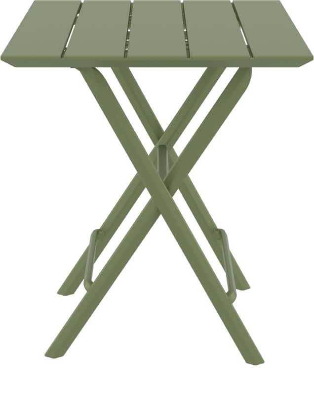 HELEN OLIVE GREEN 60Χ60X74εκ. ΤΡΑΠΕΖΙ ΠΤΥΣ/ΝΟ ΠΟΛ/ΝΙΟΥ
