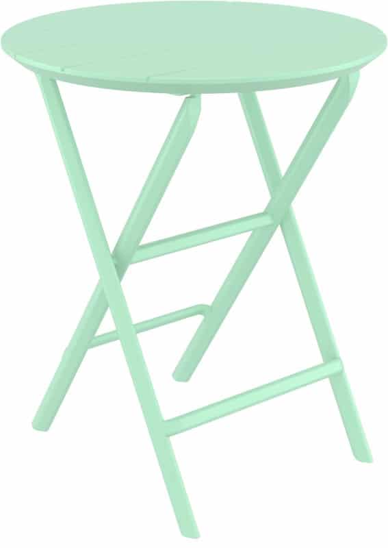 HELEN OPALINE GREEN Φ60X74εκ. ΤΡΑΠΕΖΙ ΠΤΥΣ/ΝΟ ΠΟΛ/ΝΙΟΥ