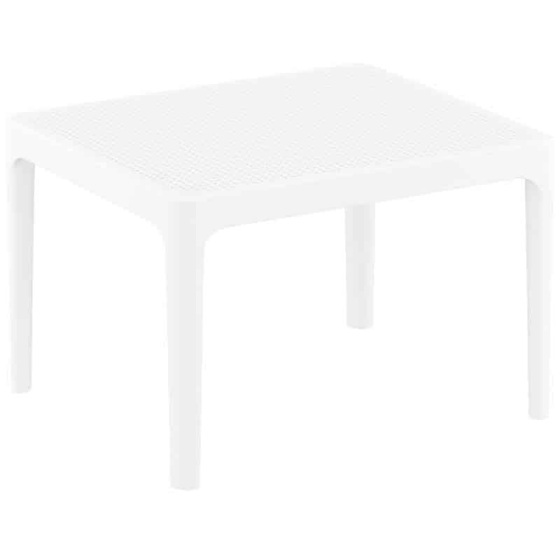 SKY WHITE 50Χ60Χ40εκ. ΤΡΑΠΕΖΙ ΠΟΛ/ΝΙΟΥ