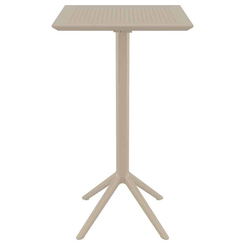 SKY TAUPE BAR 60Χ60Χ108εκ.ΠΤΥΣ/ΝΟ ΤΡΑΠ. ΠΟΛ/ΝΙΟΥ