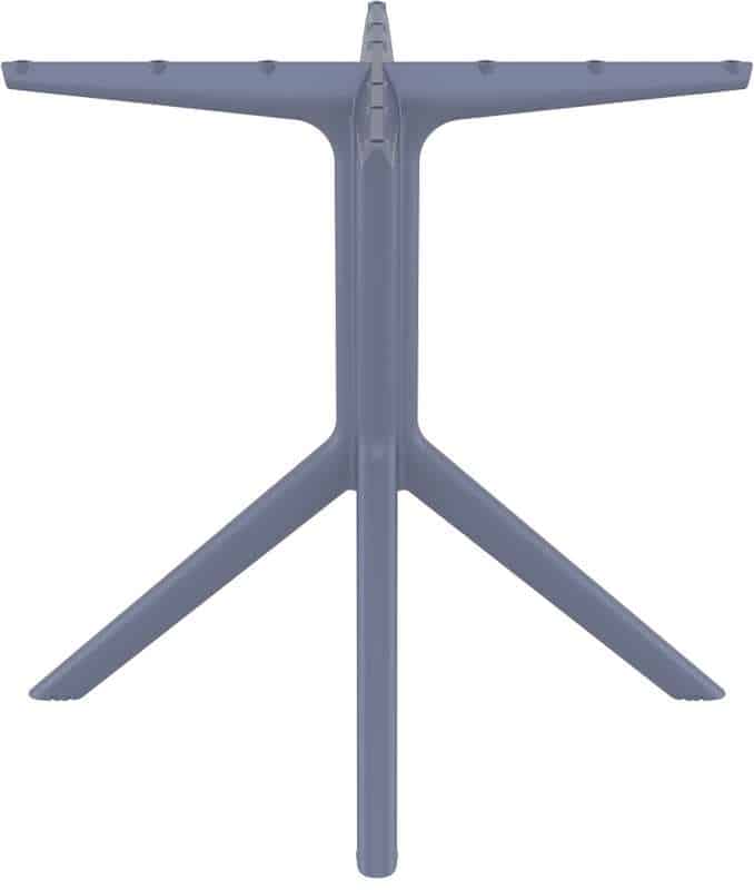 SKY DARK GREY ΒΑΣΗ 80X80X73εκ. ΠΟΛ/ΝΙΟΥ