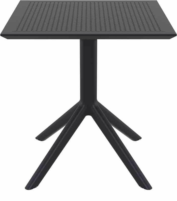 SKY BLACK 70X70X74εκ. ΤΡΑΠΕΖΙ ΠΟΛ/ΝΙΟΥ