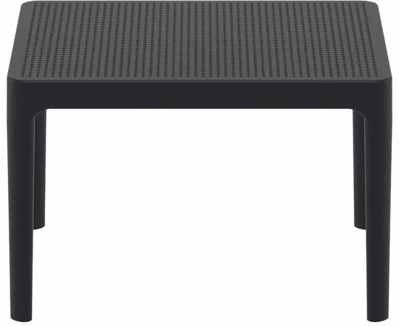 SKY BLACK 50Χ60Χ40εκ. ΤΡΑΠΕΖΙ ΠΟΛ/ΝΙΟΥ
