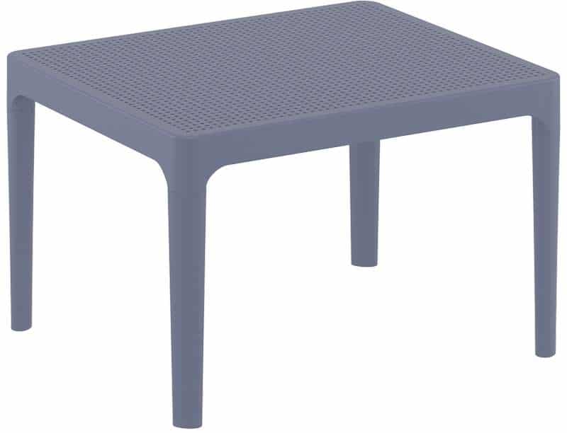 SKY DARK GREY 50Χ60Χ40εκ. ΤΡΑΠΕΖΙ ΠΟΛ/ΝΙΟΥ