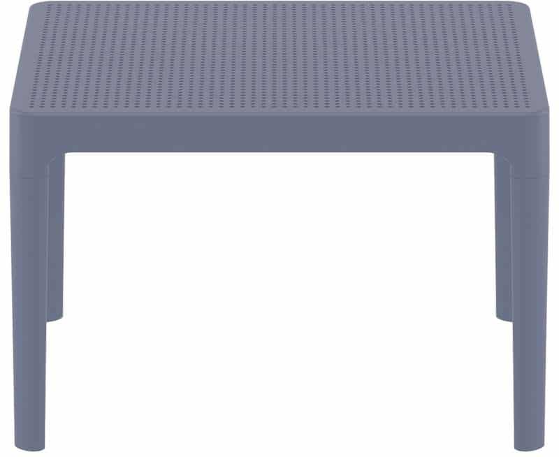 SKY DARK GREY 50Χ60Χ40εκ. ΤΡΑΠΕΖΙ ΠΟΛ/ΝΙΟΥ