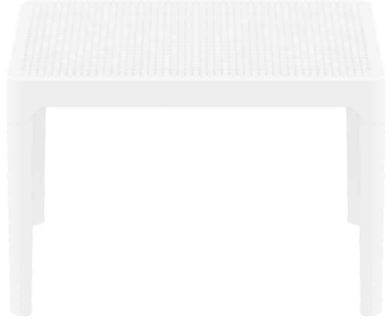 SKY WHITE 50Χ60Χ40εκ. ΤΡΑΠΕΖΙ ΠΟΛ/ΝΙΟΥ