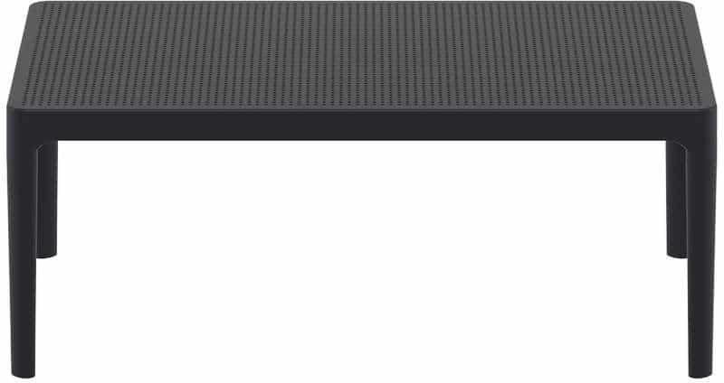 SKY BLACK 100Χ60Χ40εκ. ΤΡΑΠΕΖΙ ΠΟΛ/ΝΙΟΥ