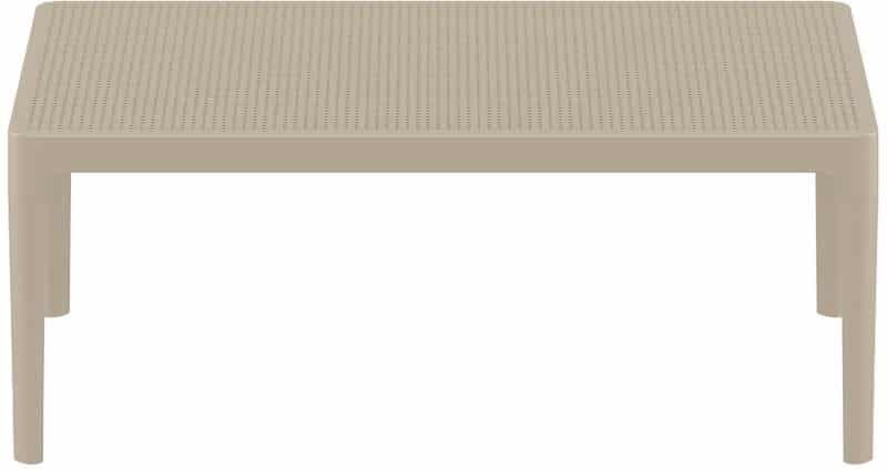 SKY TAUPE 100Χ60Χ40εκ. ΤΡΑΠΕΖΙ ΠΟΛ/ΝΙΟΥ