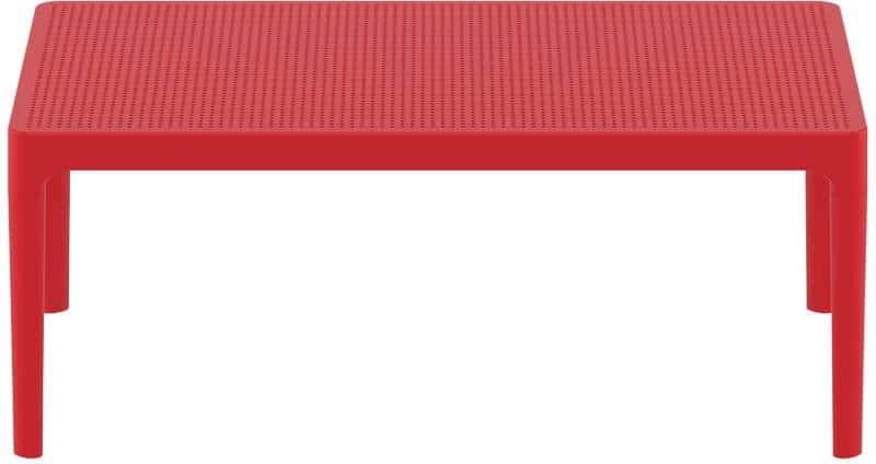 SKY RED 100Χ60Χ40εκ. ΤΡΑΠΕΖΙ ΠΟΛ/ΝΙΟΥ