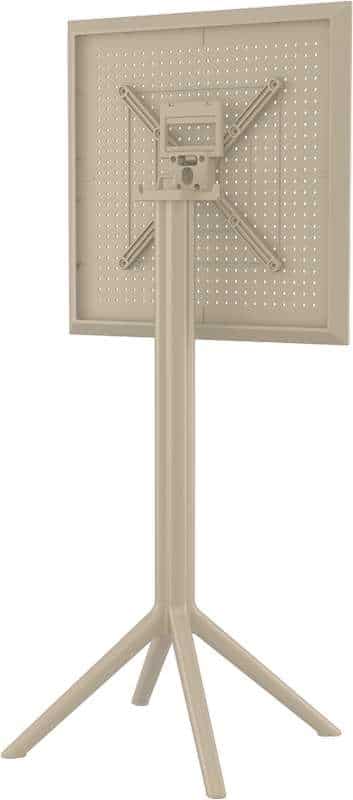 SKY TAUPE BAR 60Χ60Χ108εκ.ΠΤΥΣ/ΝΟ ΤΡΑΠ. ΠΟΛ/ΝΙΟΥ