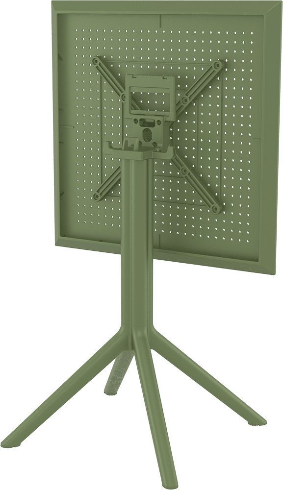 SKY OLIVE GREEN 60Χ60X74εκ. ΤΡΑΠΕΖΙ ΠΤΥΣ/ΝΟ ΠΟΛ/ΝΙΟΥ
