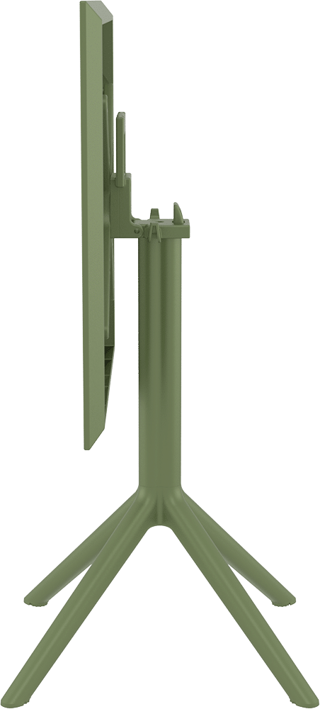 SKY OLIVE GREEN 60Χ60X74εκ. ΤΡΑΠΕΖΙ ΠΤΥΣ/ΝΟ ΠΟΛ/ΝΙΟΥ
