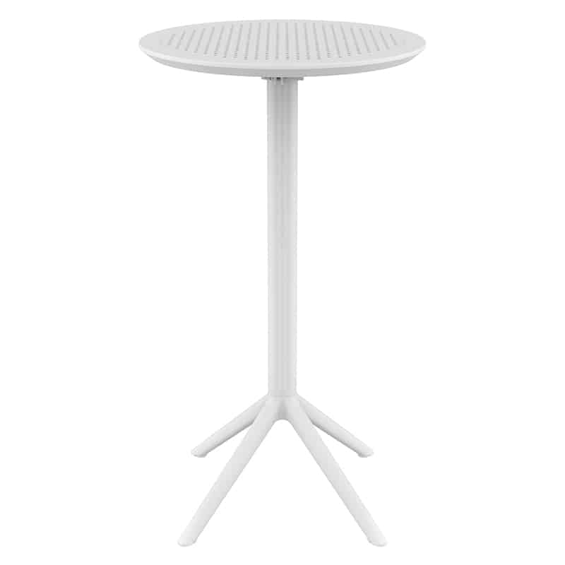 SKY WHITE BAR Φ60Χ108εκ.ΠΤΥΣ/ΝΟ ΤΡΑΠ. ΠΟΛ/ΝΙΟΥ