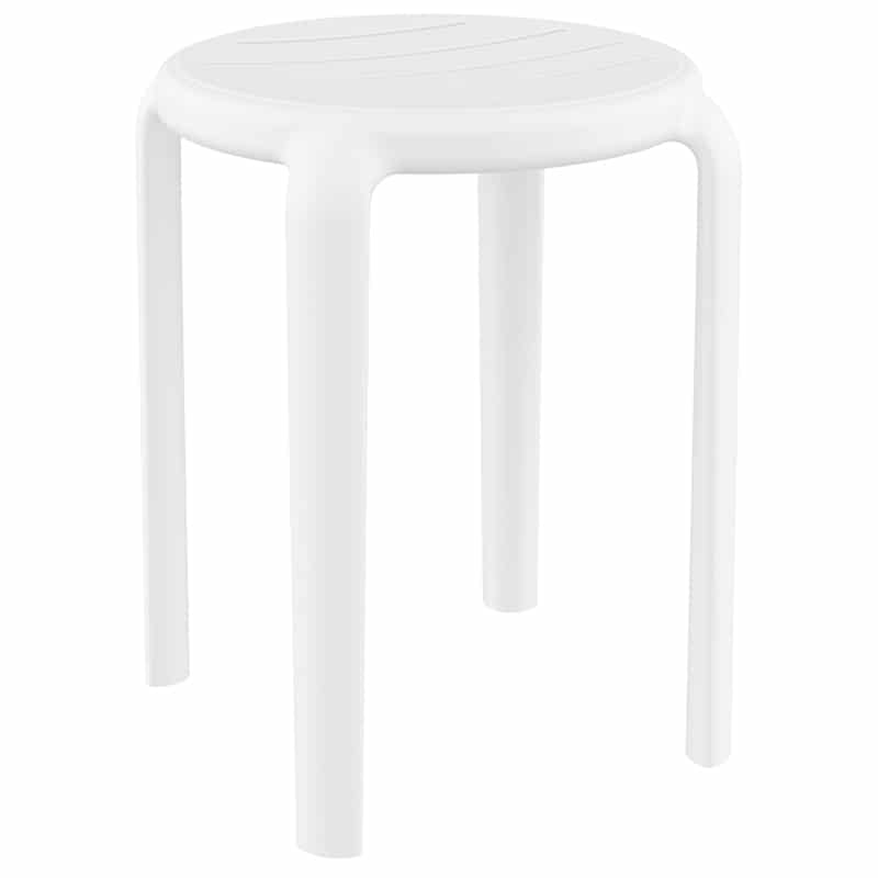 TOM 45εκ. ΣΚΑΜΠΟ WHITE ΠΟΛ/ΝΙΟΥ