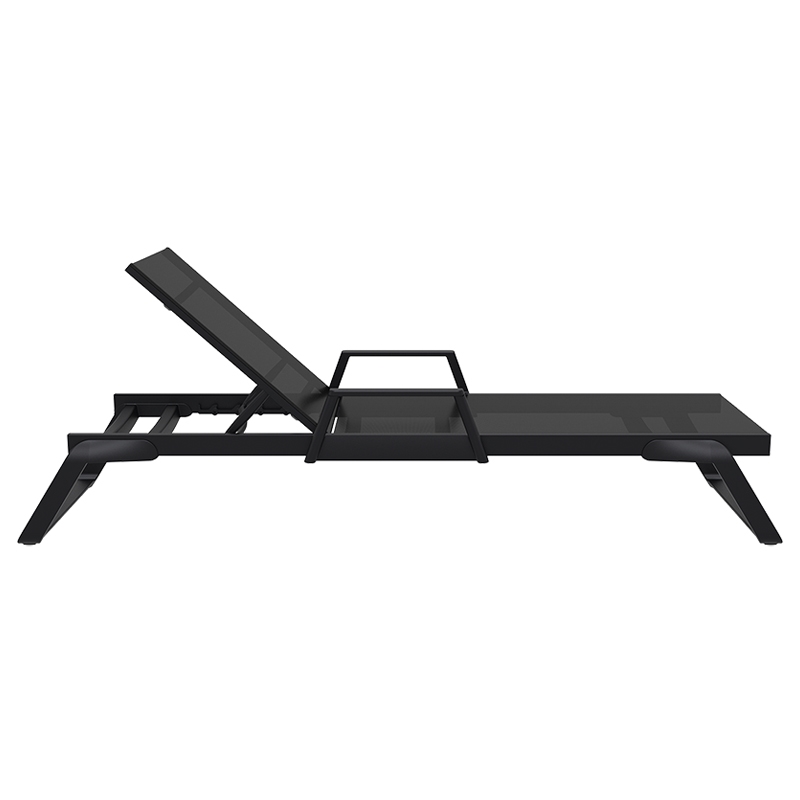 TROPIC ΞΑΠΛΩΣΤΡΑ ΜΕ ΜΠΡΑΤΣΑ BLACK/BLACK ΑΛΟΥΜ-ΠΟΛ/ΝΙΟΥ