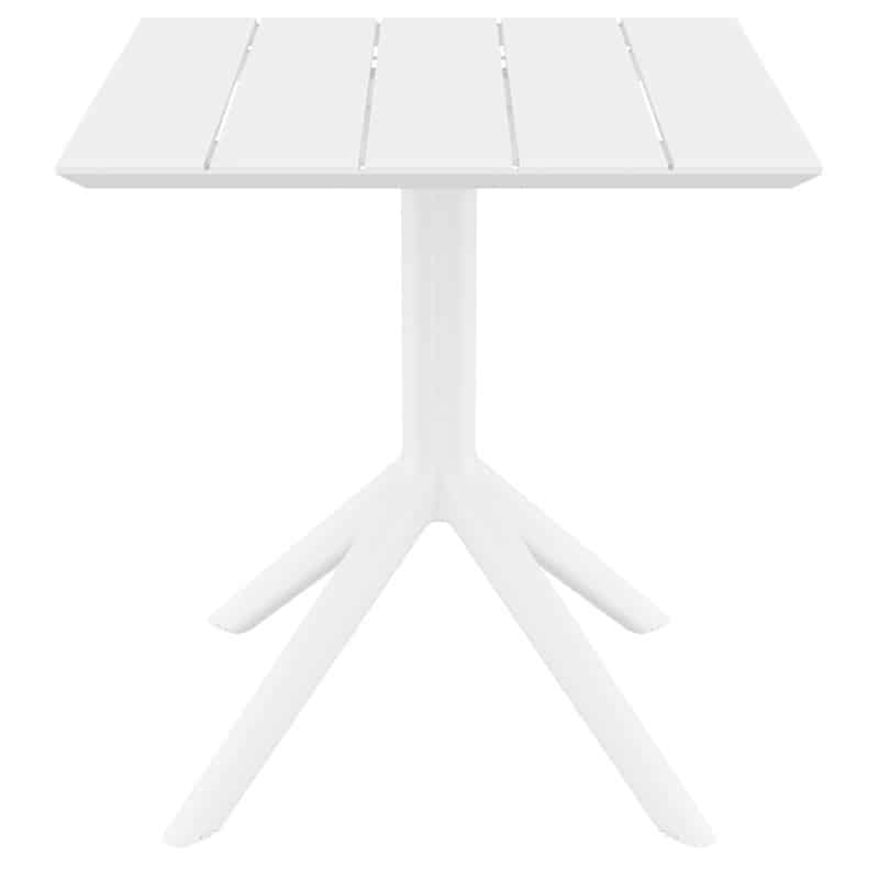 PARIS WHITE 70X70X74εκ. ΤΡΑΠΕΖΙ ΠΟΛ/ΝΙΟΥ