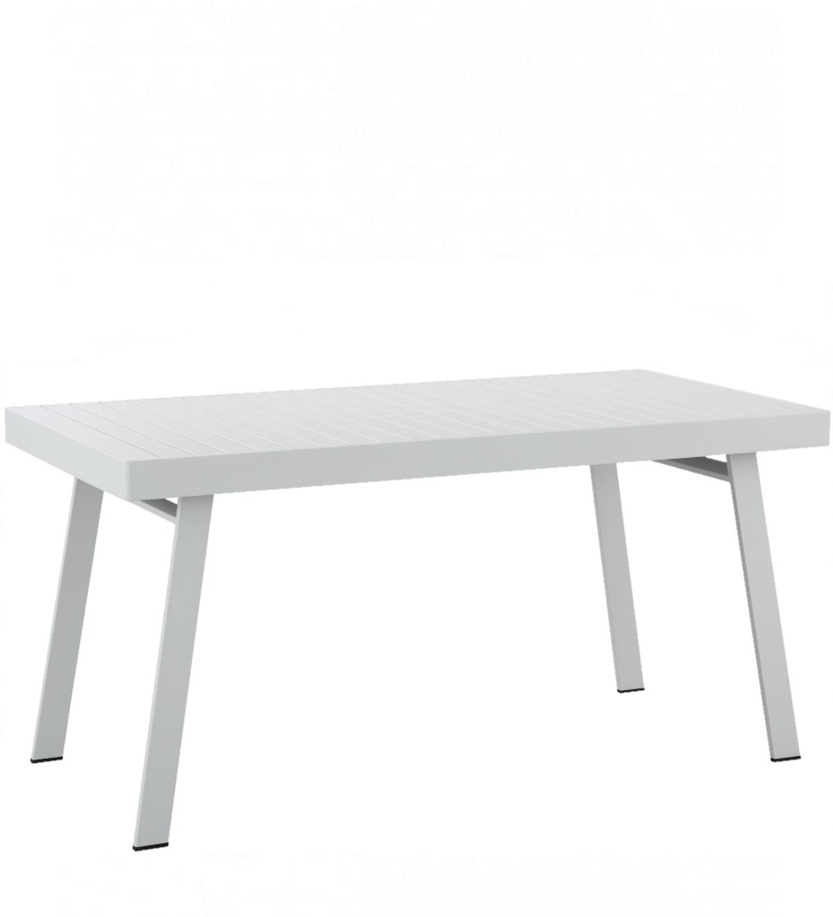 York/T 180x90x76cm White Table