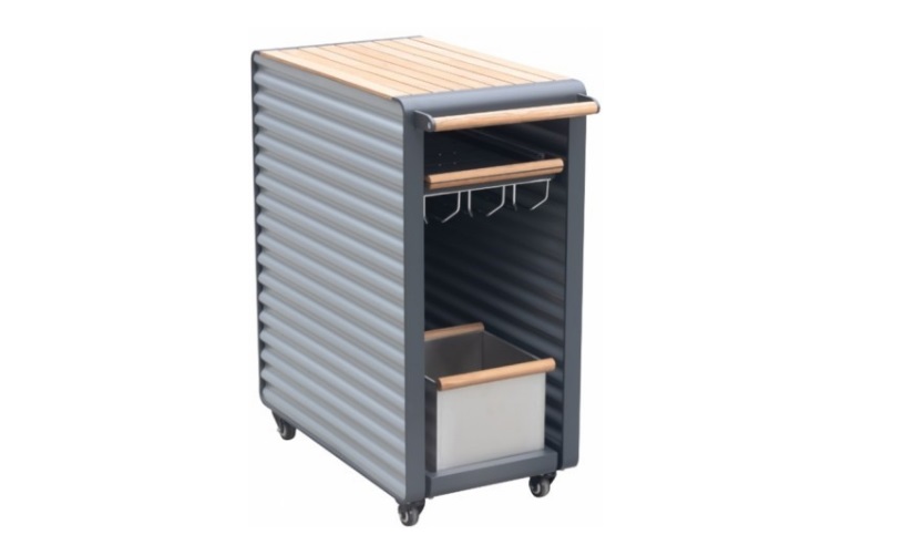 Airport/Bar Trolley Anthracite/Silver (203697)