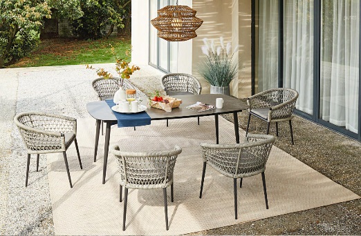 Musses Rope/D7 Dining Set