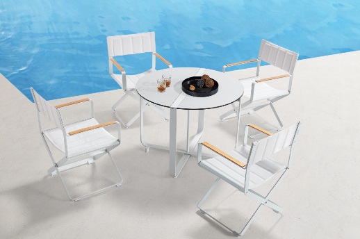 Clint/D5 Dining Set White