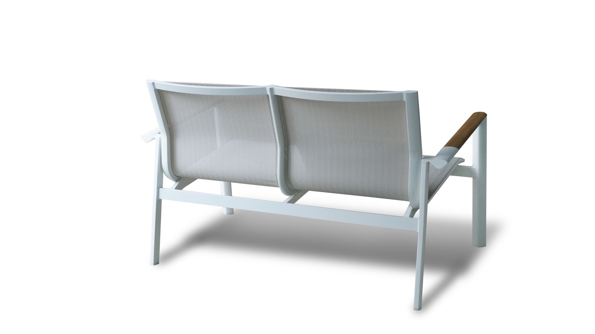 Aspen-2/White Lounge Set